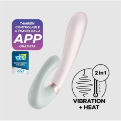 Heat Wave Vibrador con Efecto Calor y APP Menta