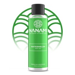 Nanami Aceite de Masaje Efecto Calor Aroma a Sandía 100ml
