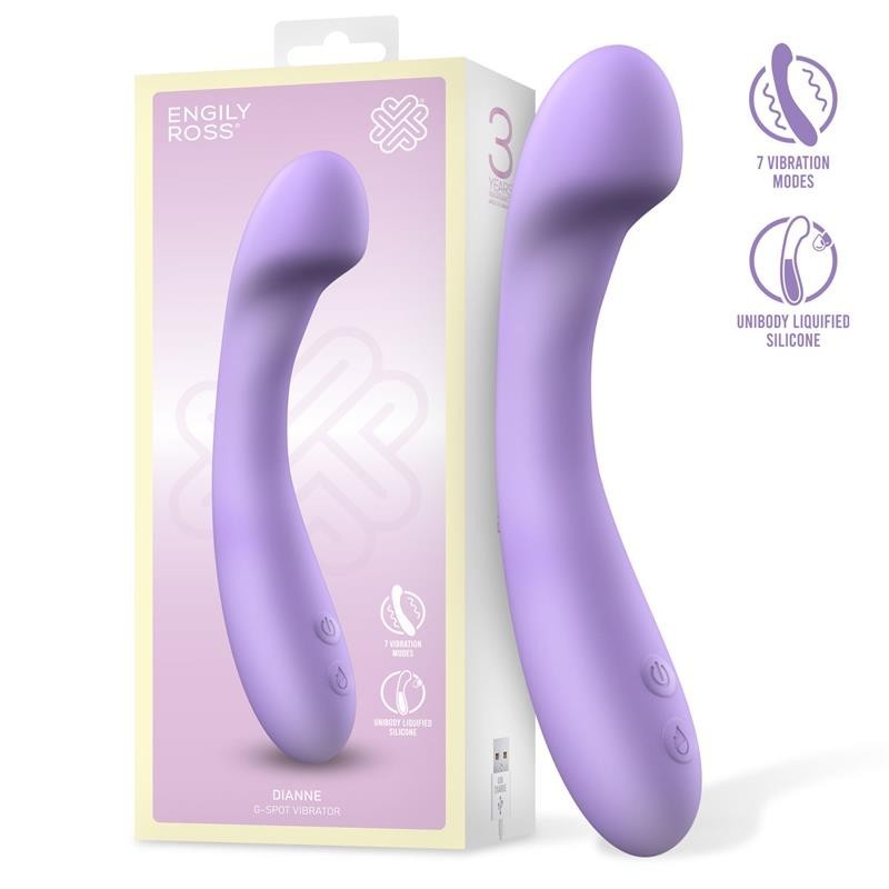 Dianne Vibrador Silicona Líquida Unibody Punto G Flexible USB Dianne Vibrador Silicona Líquida Unibody Punto G Flexible USB