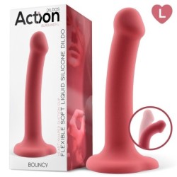 Bouncy Dildo Silicona Líquida Hiper Flexible