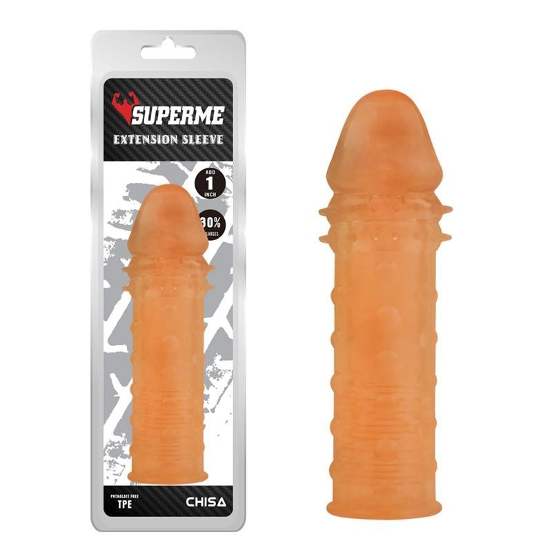 Funda para el Pene Extra Texture Natural Funda para el Pene Extra Texture Natural