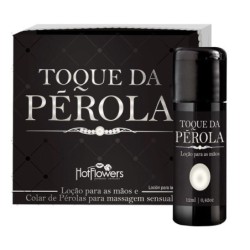 Loción de Masaje y Collar de Perlas Toque da Pérola