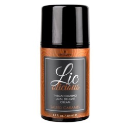 Lic-o-licius Crema Desensibilizante para la Garganta Caramelo 50 ml