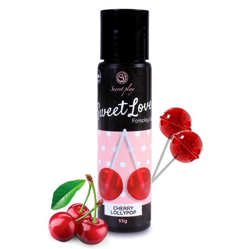 Sweet Love Lubricante Cereza Lollipop 60 ml Sweet Love Lubricante Cereza Lollipop 60 ml