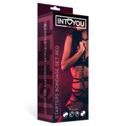 Set de Bondage para Principiantes 4 Piezas Rojo