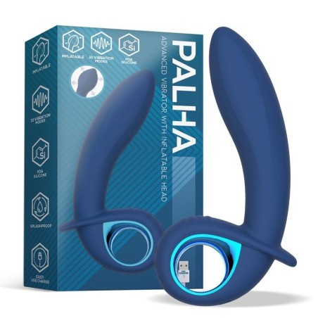 Vibrador Alpha Advanced con Función de Inflado y Vibración USB