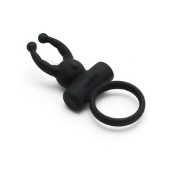 Anillo Vibrador para el Pene Rome Negro
