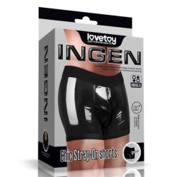 Chic Strap-On Boxers Talla S/M - Ropa Íntima Erótica