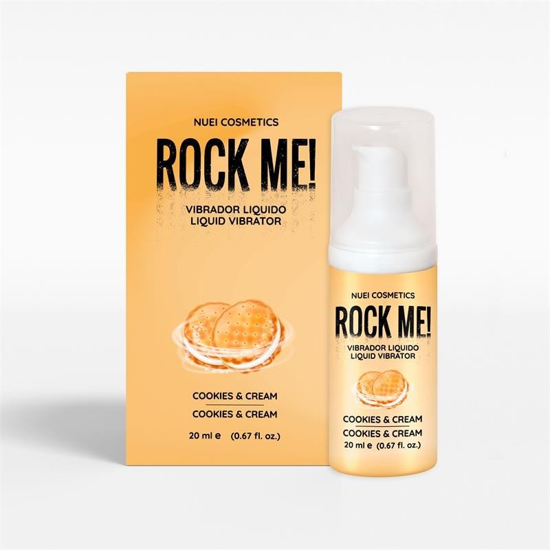 Rock Me! Vibrador Líquido Cookies and Cream 20 ml Rock Me! Vibrador Líquido Cookies and Cream 20 ml