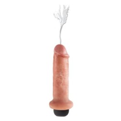 King Cock Dildo Eyaculador 6 - Color Natural