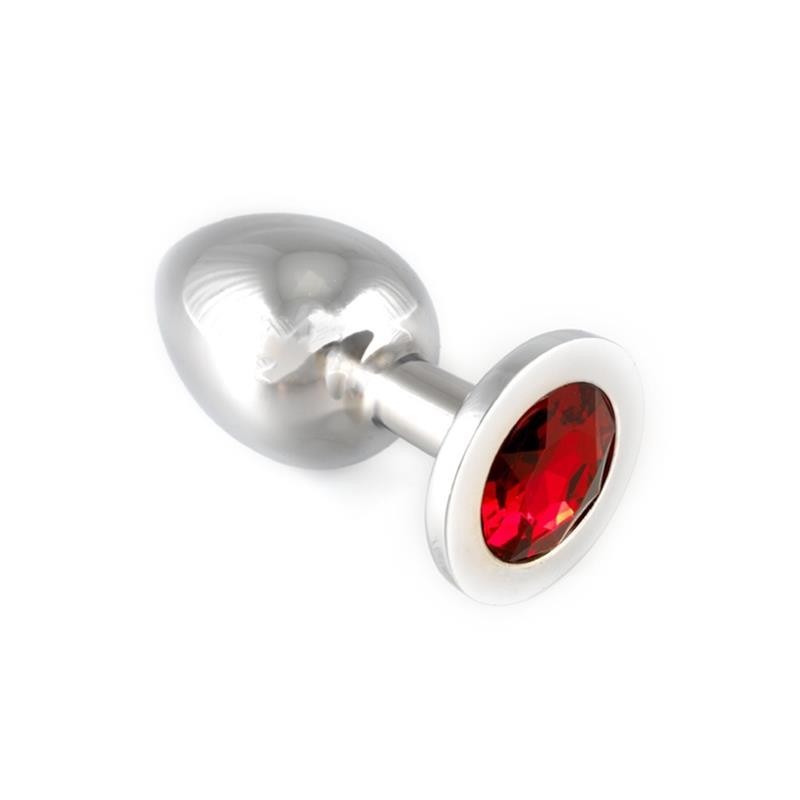 Plug Anal Acero Inoxidable Rojo Plug Anal Acero Inoxidable Rojo