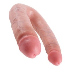 King Cock Pene Doble Penetración Grande - Natural