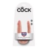 King Cock Pene Doble Penetración Pequeño 5 - Natural