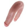 King Cock Pene Doble Penetración Pequeño 5 - Natural