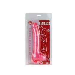 Baile Dildo con Ventosa Color Rosa