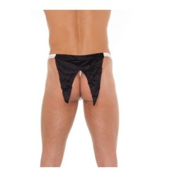 Tanga Blanco y Negro Talla Única