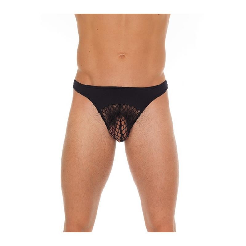 Tanga Rejilla Negro Talla Única Tanga Rejilla Negro Talla Única