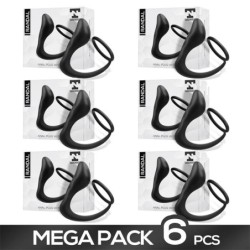 Pack Randal Plug Anal y Anillo Pene (6 unidades)