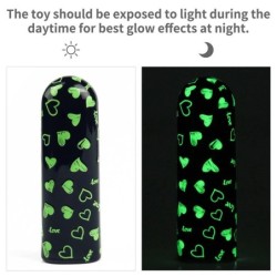 Bala Vibradora Glow-in-the-dark