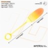 Huevo con APP Silicona Doble Capa Amarillo/Naranja