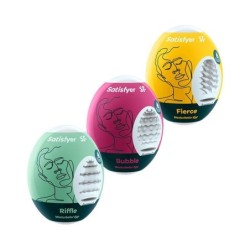 Set 3 Huevos Masturbador