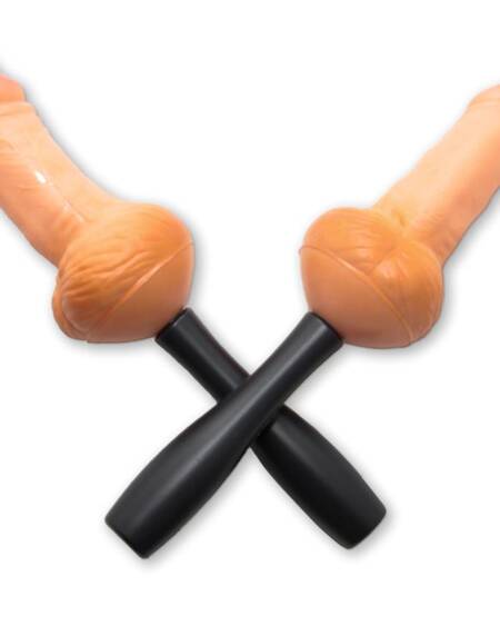 2 Maracas con Forma de Pene 25 cm