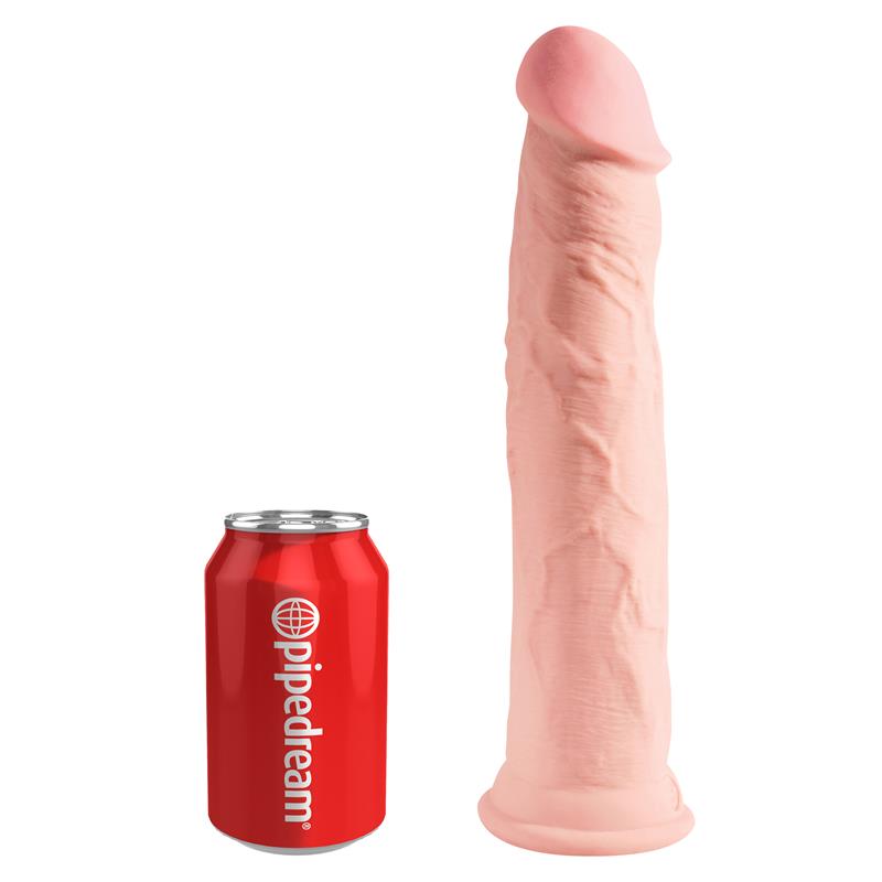 3D Dildo Triple Densidad Plus 11 Natural - Imagen 3