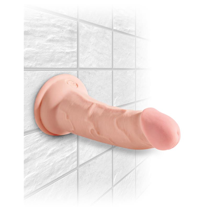 3D Dildo Triple Densidad Plus 5 Natural - Imagen 4