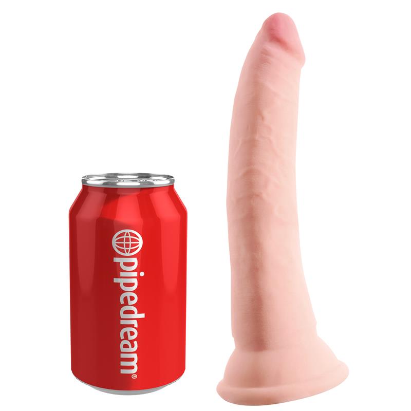 3D Dildo Triple Densidad Plus 7 Natural - Imagen 3