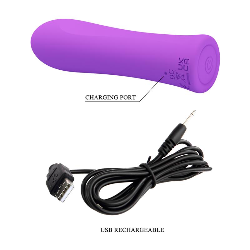 Alfreda Vibrador Púrpura - Imagen 5