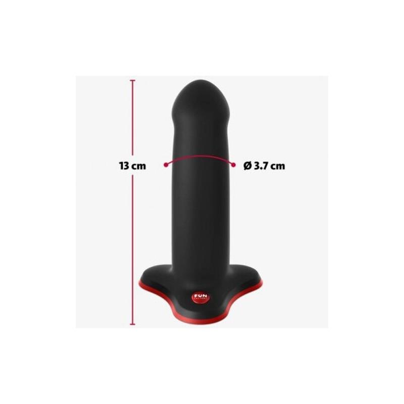Amor Dildo Black/Red - Imagen 2