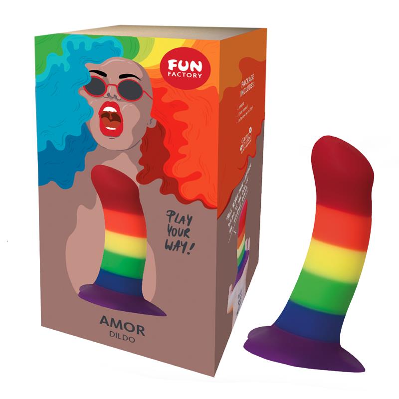 Amor Dildo Rainbow LGBT - Imagen 3
