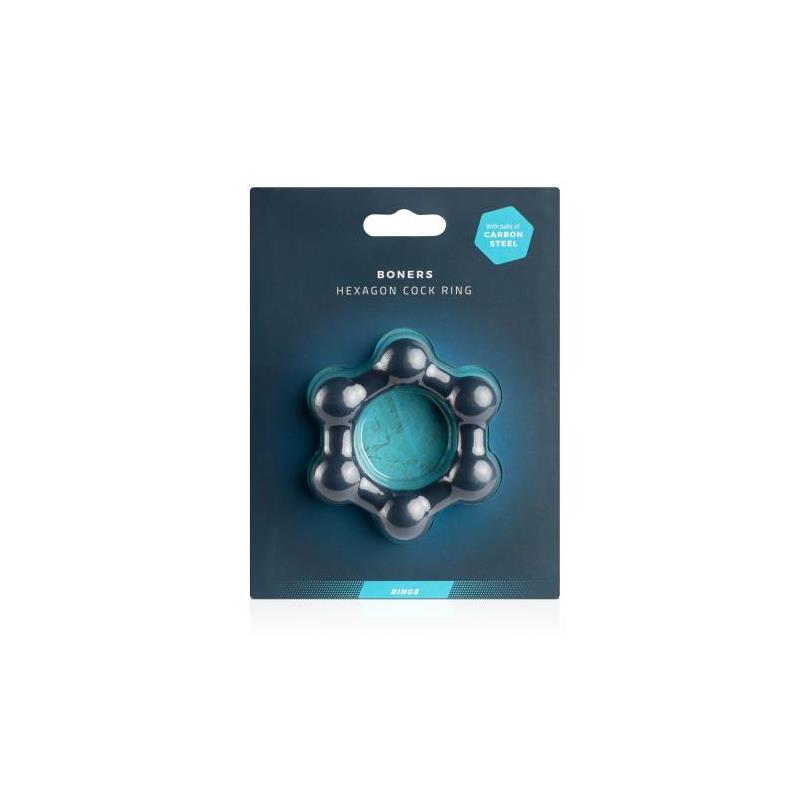Anillo Hexagonal de Silicona para el Pene - Imagen 4