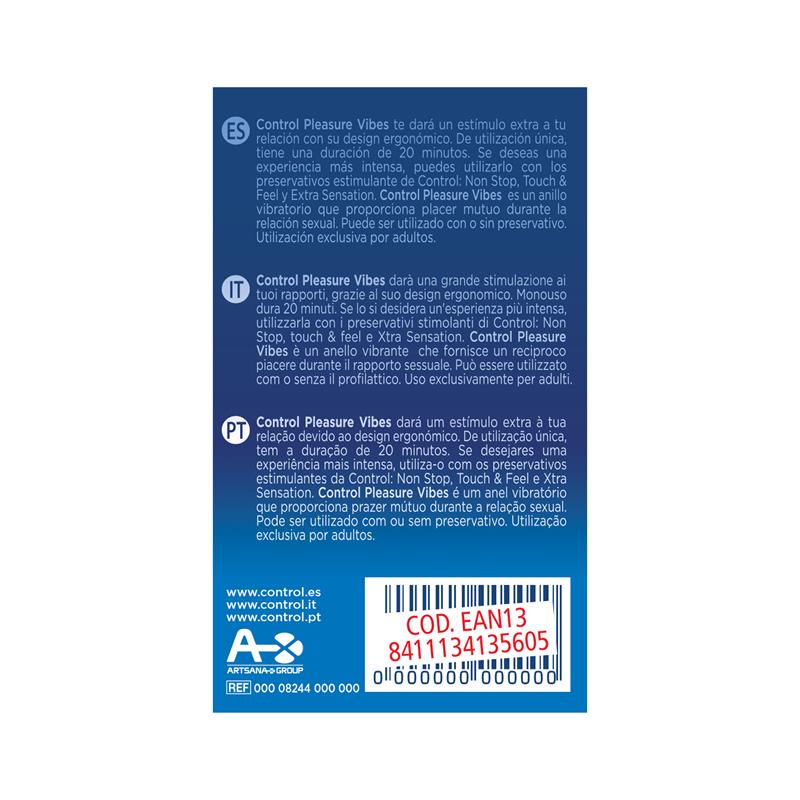 Anillo para el Pene con Vibración Pleasure Vibe - Imagen 4