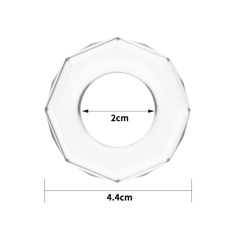 Anillo para el Pene Power Plus Transparente - Imagen 5