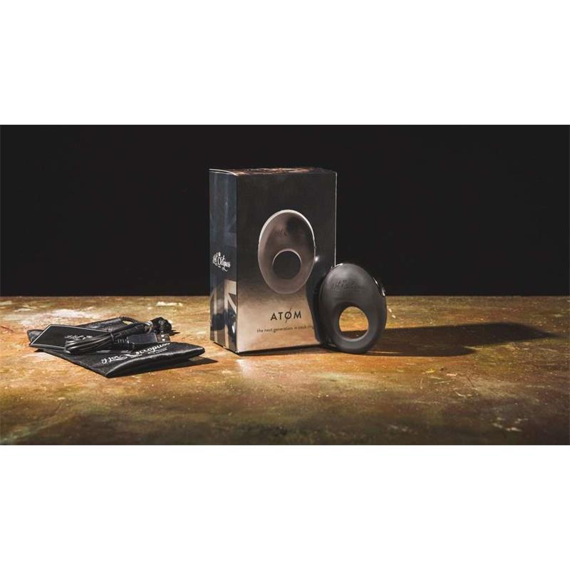 Anillo Vibrador Atom Negro - Imagen 9
