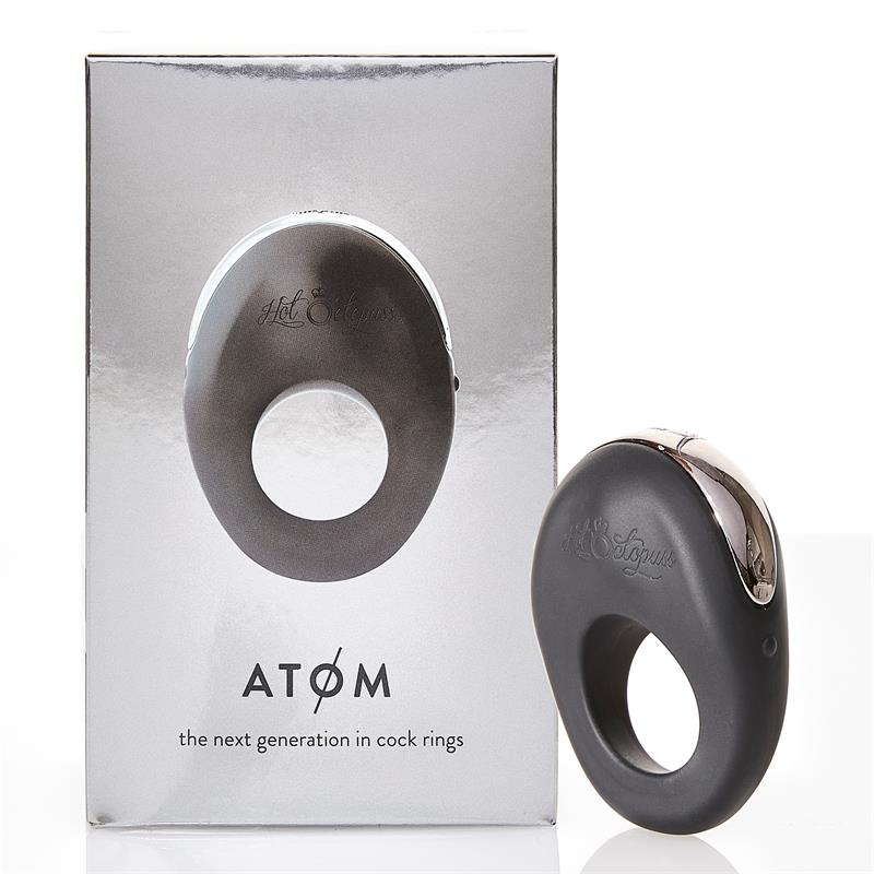 Anillo Vibrador Atom Negro - Imagen 10