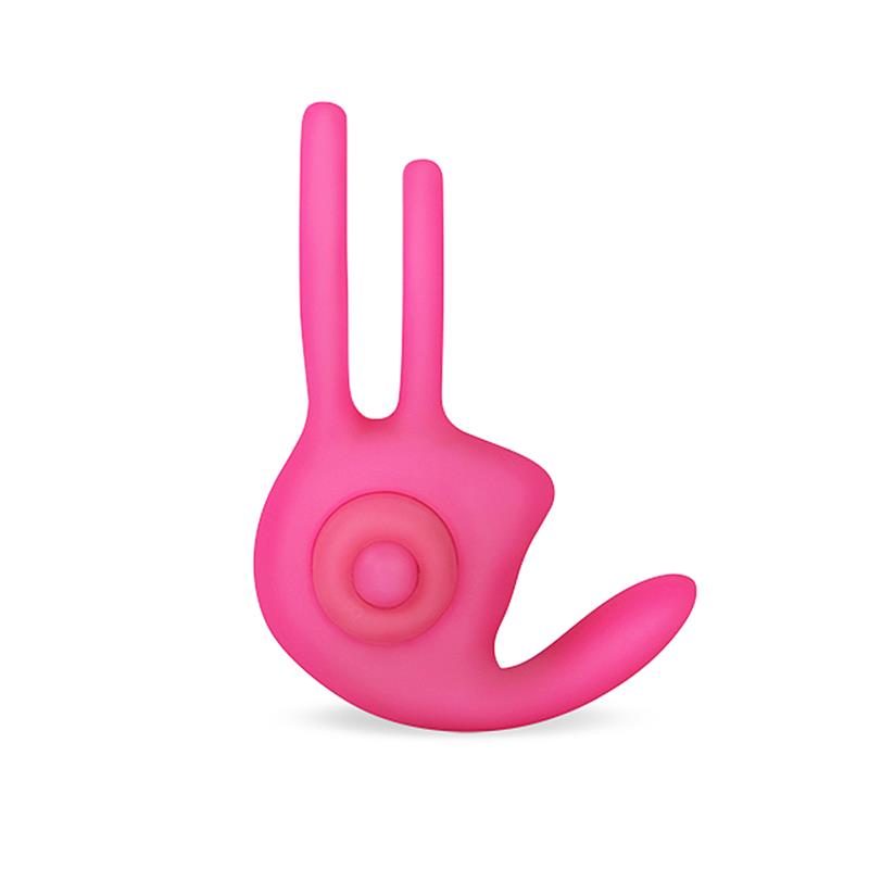 Anillo Vibrador Doble Power Clit Duo Rosa - Imagen 3