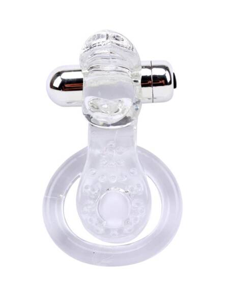 Anillo Vibrador para el Pene The Tongue Transparente