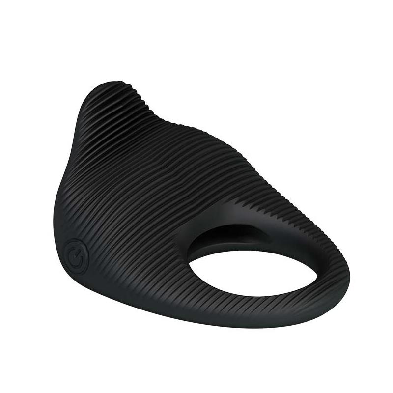 Anillo Vibrador Thimble Negro - Imagen 3