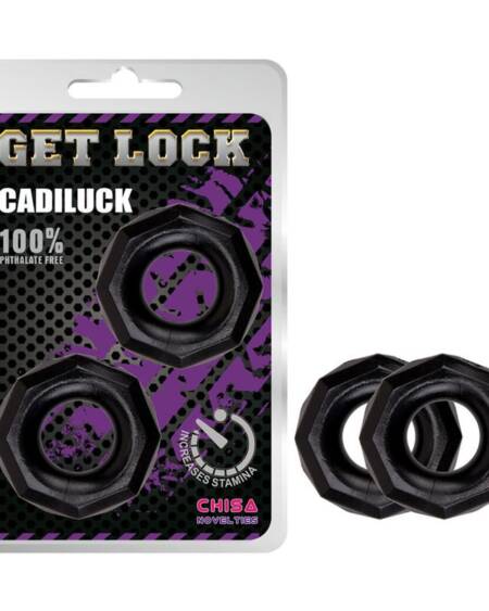 Anillos para el Pene Cadiluck Negro