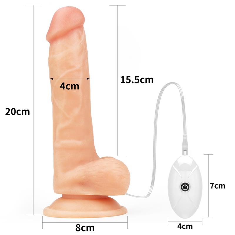 Arnés con Dildo con Vibración y Control Remoto 7.5 - Imagen 13
