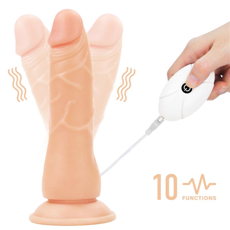 Arnés con Dildo con Vibración y Control Remoto 7.5 - Imagen 10