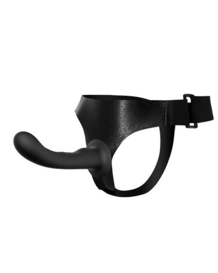 Arnés con Dildo de Silicona Negro