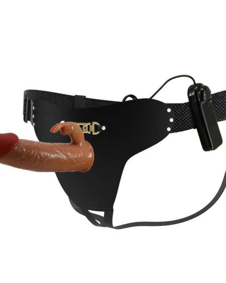 Arnés con Dildo Hueco y Vibración 7.4 Mavion