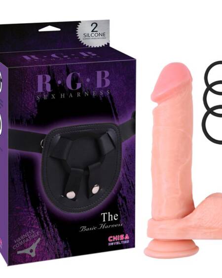 Arnés con Dildo Kyle Korver 21 cm Natural