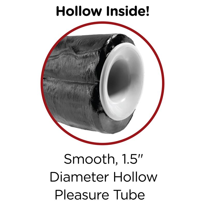 Arnés con Suspensión y Dildo Doble 11 - Color Negro - Imagen 3