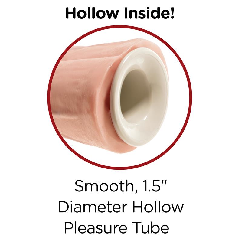 Arnés con Suspensiones y Dildo Doble Color Natural 11 - Imagen 3