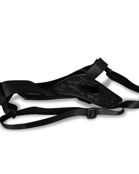 Arnés de Luxe Sin Espalda Negro S - XL