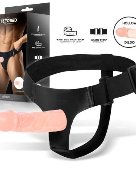 Atoor Arnés con Dildo Hueco Desmontable
